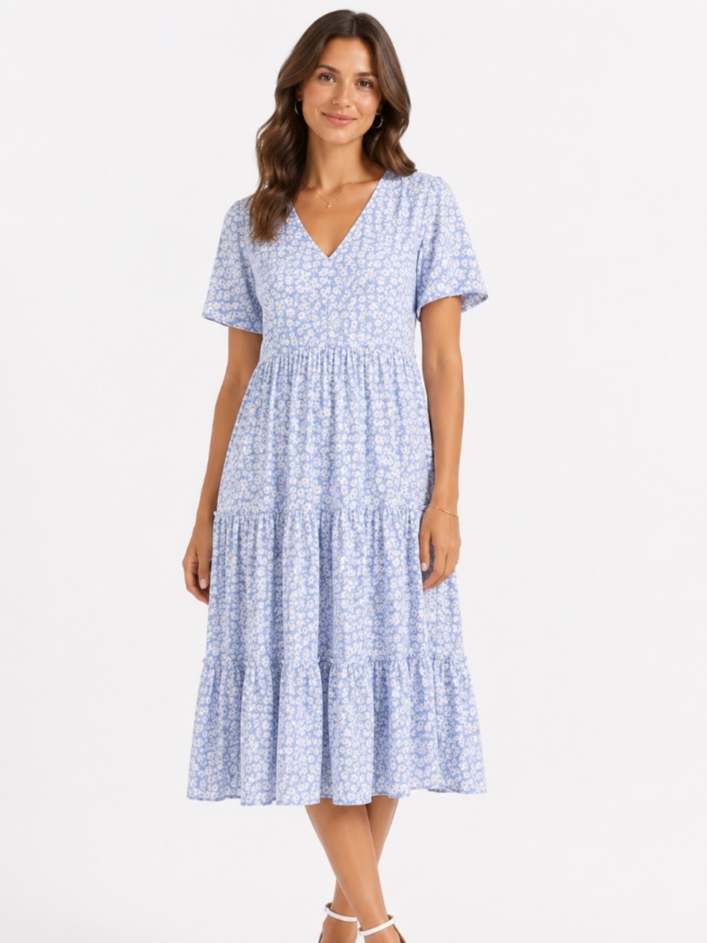 J Crew Dress S Summer Blue